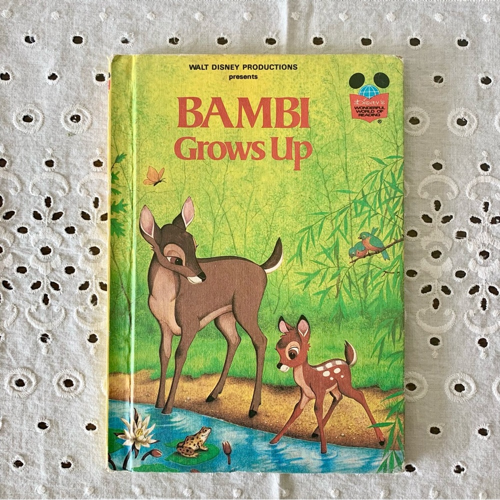 Bambi Grows Up - Disney - Vintage 1979 - Children’s Book - Wonderful World
